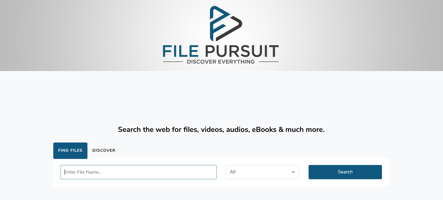 FilePursuit,神级免费资源搜索引擎